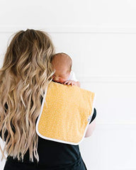 Copper Pearl Baby Burp Cloth Large 21''x10'' Size Premium Absorbent Triple Layer 3-Pack Gift Set "Hope", 245 grams