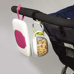 Oxo Tot On-The-go Wipes Dispenser, Pink