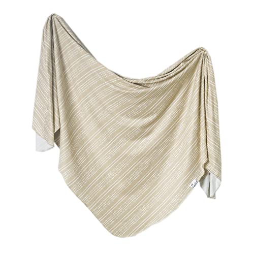 Copper Pearl Large Premium Knit Baby Swaddle Receiving Blanket “Clay”, 0.30 gram (TK-K1NG-G2GK)