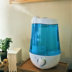 Dr. Brown's Ultrasonic Cool Mist Humidifier with Nightlight, Blue