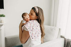 Copper Pearl 3-Pack Bloom Burp Cloths Set
