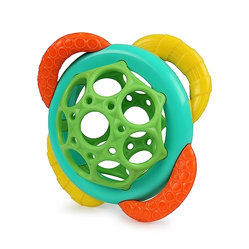 Oball Grasp & Teethe Easy-Grasp Teether, Ages 3 Months +