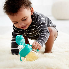 OXO Tot - 6oz Transitions Soft Spout Sippy Cup with Removable Handles - Gray