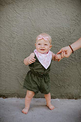 Copper Pearl Baby Bandana Drool Bibs for Drooling and Teething 4 Pack Gift Set "Enchanted" by Copper Pearl