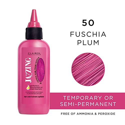 Clairol Professional Jazzing Hair Color, No.050 Fuschia Plum, 3 oz