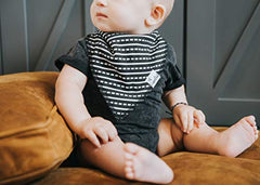 Copper Pearl Baby Bandana Drool Bibs for Drooling and Teething 4 Pack Gift Set "Diesel" by Copper Pearl