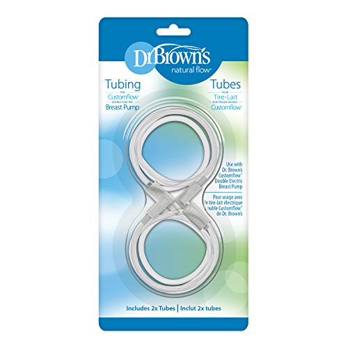 Dr. Brown’s Customflow Double Electric Breast Pump Replacement Tubing 2 Pack (BF106)