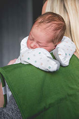 Copper Pearl Baby Burp Cloth Large 21''x10'' Size Premium Absorbent Triple Layer 3-Pack Gift Set "Ridge" - Small (X0025808AN)