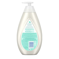 Johnson's Baby newborn bath wash and shampoo, cotton touch body wash, 800ml