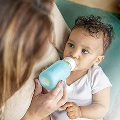 Dr. Brown’s Natural Flow® Anti-Colic Options+™ Narrow Glass Baby Bottles, 2-Pack, 4 oz /120 mL