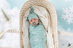 Copper Pearl Large Premium Knit Baby Swaddle Receiving Blanket"Jane", 45.35 gram