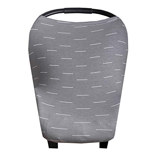 Copper Pearl Baby Car Seat Cover Canopy and Nursing Cover Multi-Use Stretchy 5 in 1 Gift"Dash"