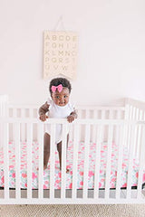 Copper Pearl Premium Fitted Knit Crib Sheet/Toddler Sheet"June"