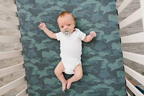 Copper Pearl Premium Fitted Knit Crib Sheet/Toddler Sheet Hunter, 0.60 gram