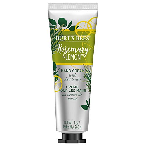 Burt's Bees Hand Cream with Shea Butter, Rosemary & Lemon, 28.3 g (Pack of 1)
