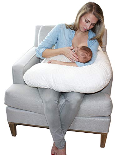 Jolly Jumper Boomerang Nursing Cushion, Cream