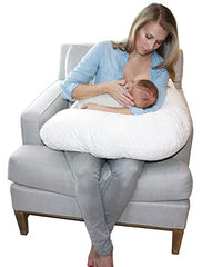 Jolly Jumper Boomerang Nursing Cushion, Cream