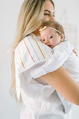 Copper Pearl Baby Burp Cloth Large 21''x10'' Size Premium Absorbent Triple Layer 3 Pack Gift Set "Olive" by Copper Pearl