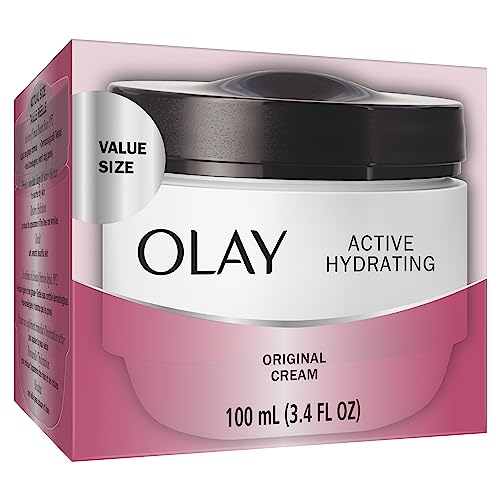 Olay Face Moisturizer by Olay, Active Hydrating Cream, 100 ml