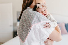 Copper Pearl 3-Pack Coral Burp Cloths Set