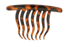 Caravan Contemporary Seven Tooth French Twist Comb with Wavy Teeth In Tokyo Color