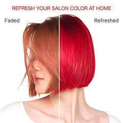 Celeb Luxury Viral Colorwash Semi-Permanent Hair Color Depositing Shampoo, Red , 244 ml (Pack of 1)