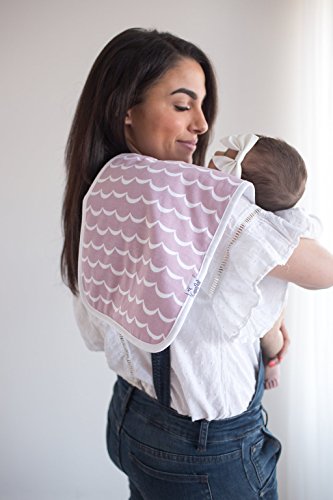 Copper Pearl 3-Pack Rosie Burp Cloths Set