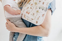 Copper Pearl Baby Burp Cloth Large 21''x10'' Size Premium Absorbent Triple Layer 3-Pack Gift Set"Maui", 245 grams (MU-O7XW-3SLC)