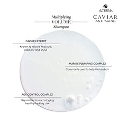 Alterna Caviar Anti-Aging Multiplying Volume Shampoo 250 mL| For Fine, Thin Hair | Create Instant Volume and Thickness | Paraben & Sulfate Free
