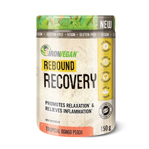 Iron Vegan Rebound Recovery Tropical Mango Peach, 150 gram