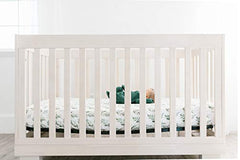 Copper Pearl Premium Fitted Knit Crib Sheet/Toddler Sheet Fern, 0.60 gram