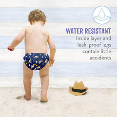 Bambino Mio, reusable swim diaper, mellow melon, large (1-2 years)
