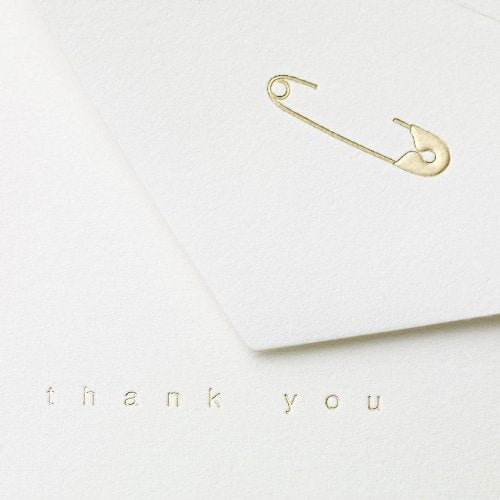 Crane & Co. Diaper Pin Thank You Note (CT1337)