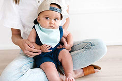 Copper Pearl Baby Bandana Drool Bibs for Drooling and Teething 4 Pack Gift Set"Stone", 136 grams (X002GTPNK1)