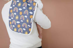 Copper Pearl Baby Burp Cloth Large 21''x10'' Size Premium Absorbent Triple Layer 3-Pack Gift Set "Hope", 245 grams