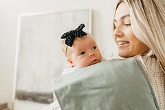 Copper Pearl Baby Burp Cloth Large 21''x10'' Size Premium Absorbent Triple Layer 3-Pack Gift Set"Blaze", 245 grams, ZB-F8HC-9TSU