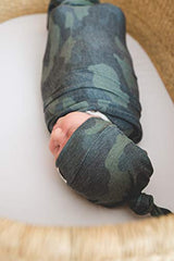 Copper Pearl Large Premium Knit Baby Swaddle Receiving Blanket"Hunter" by Copper Pearl