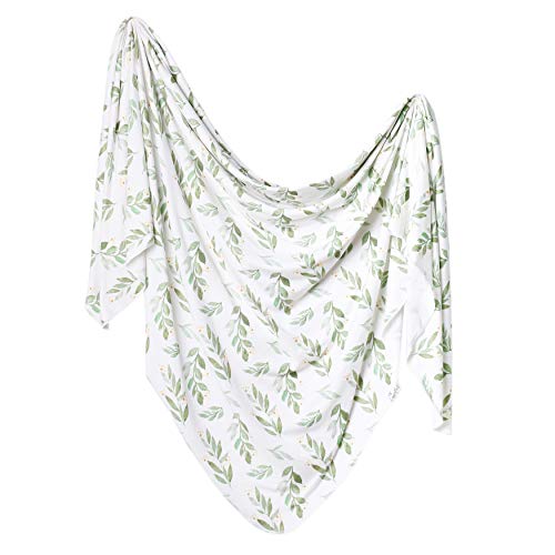 Copper Pearl Large Premium Knit Baby Swaddle Receiving Blanket Fern, 0.30 gram (X002DQ8BLF)
