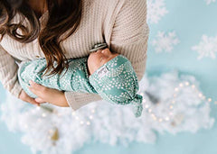 Copper Pearl Large Premium Knit Baby Swaddle Receiving Blanket"Jane", 45.35 gram