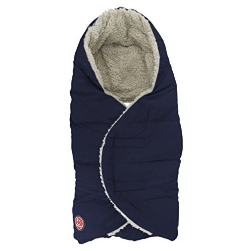 Blue Banana Burrito Wrap Blanket for Car Seat Navy