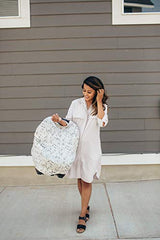 Copper Pearl Baby Car Seat Cover Canopy and Nursing Cover Multi-Use Stretchy 5 in 1 Gift "Alta", 4.8 Ounces