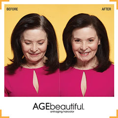 AGEbeautiful Root touch Up Temporary Haircolor Spray - Medium Aish Brown 2 Oz, 2 ounces