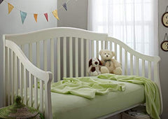 American Baby Company 100% Cotton Jersey Knit Fitted Crib Sheet for Standard Crib and Toddler Mattresses, Celery, for Boys and Girls