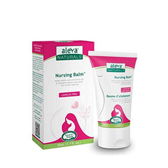 Aleva Naturals Hypoallergenic Nursing Balm Breastfeeding Nipple Cream for Mothers, Plant-Based Natural and Organic Formula, Sensitive Skin Friendly - 1.7 fl. oz / 50ml, Clear