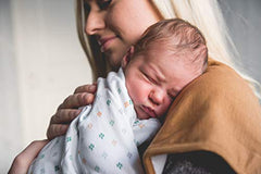 Copper Pearl Baby Burp Cloth Large 21''x10'' Size Premium Absorbent Triple Layer 3-Pack Gift Set "Ridge" - Small (X0025808AN)