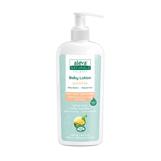 Aleva Naturals Newborn Baby Care Kit includes: Bamboo Baby Wipes, Daily Soothing Moisturizer and Diaper Cream, 2 in 1 Hair & Body Wash - Plant-Based and Organic Formula, Hypoallergenic, 4 Piece Set