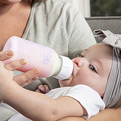 Dr. Brown’s Natural Flow® Anti-Colic Options+™ Narrow Glass Baby Bottles, 2-Pack, 4 oz /120 mL