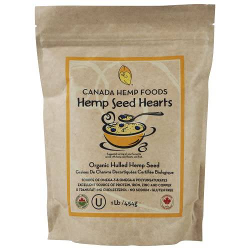 Canada Hemp Foods Organic Hemp Seeds, 227 Grams