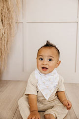 Cooper Pearl Baby Bandana Drool Bibs for Drooling and Teething 4 Pack Gift Set''Haven'' by Copper Pearl',