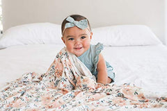 Copper Pearl Large Premium Knit Baby Swaddle Receiving Blanket"Autumn" by Copper Pearl